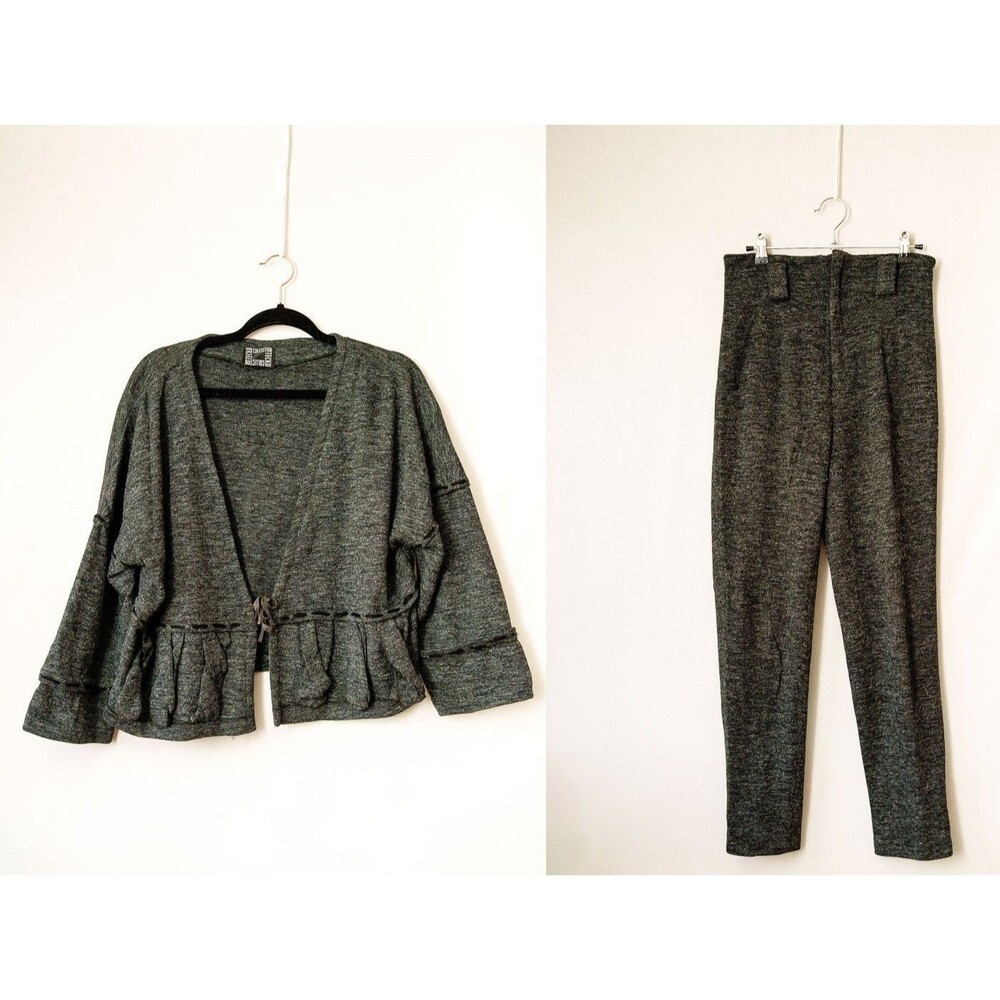 Tecko Collection M top and pant set gray